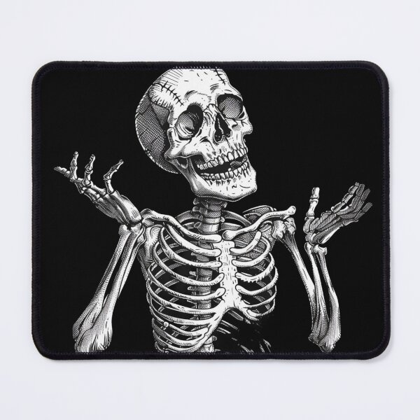 Item preview, Oh Look Noobody Gives A Shit Skeleton Funny Shirt designed and sold by VectorForge.