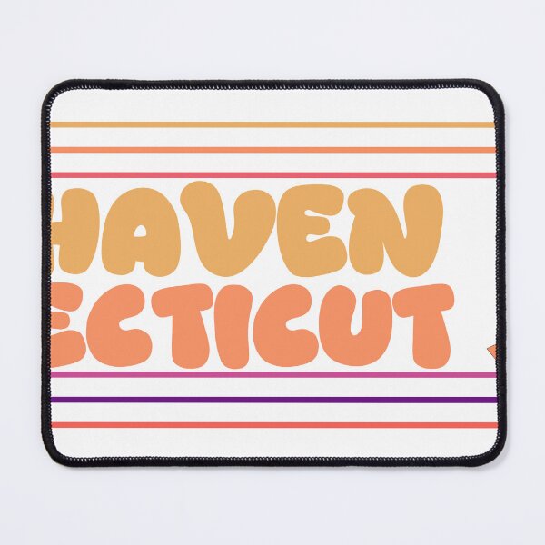 Item preview, New Haven Connecticut City Marked On State Map designed and sold by TheIconSmith.