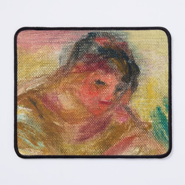Item preview, Young Woman in Sunlit Garden Reverie designed and sold by artofuniverse.