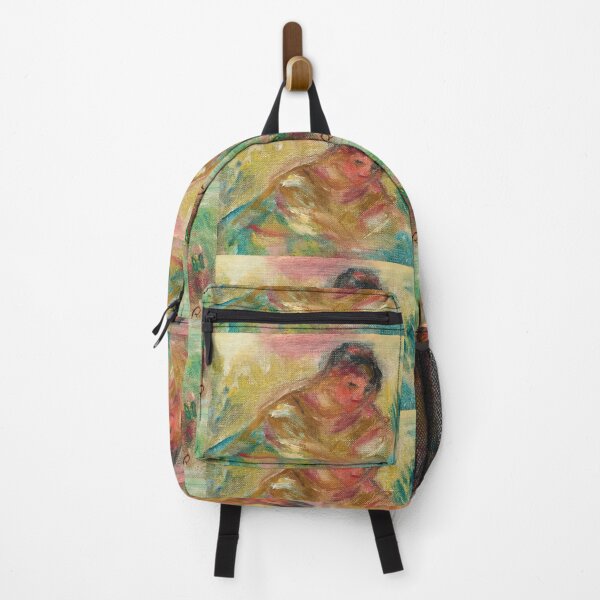 Item preview, Young Woman in Sunlit Garden Reverie designed and sold by artofuniverse.