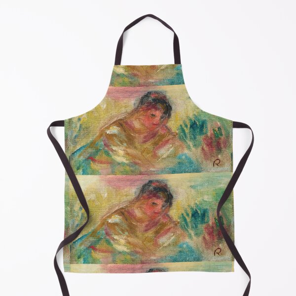Item preview, Young Woman in Sunlit Garden Reverie designed and sold by artofuniverse.