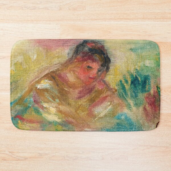 Item preview, Young Woman in Sunlit Garden Reverie designed and sold by artofuniverse.