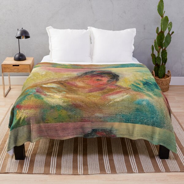 Item preview, Young Woman in Sunlit Garden Reverie designed and sold by artofuniverse.