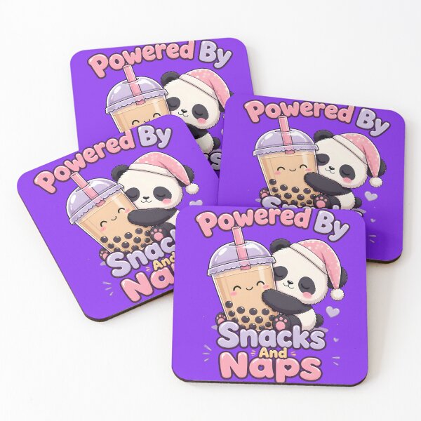 Item preview, Powered By Snacks And Naps Panda designed and sold by Idrojibz.