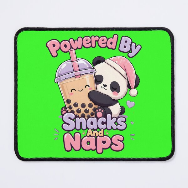 Item preview, Powered By Snacks And Naps Panda designed and sold by Idrojibz.