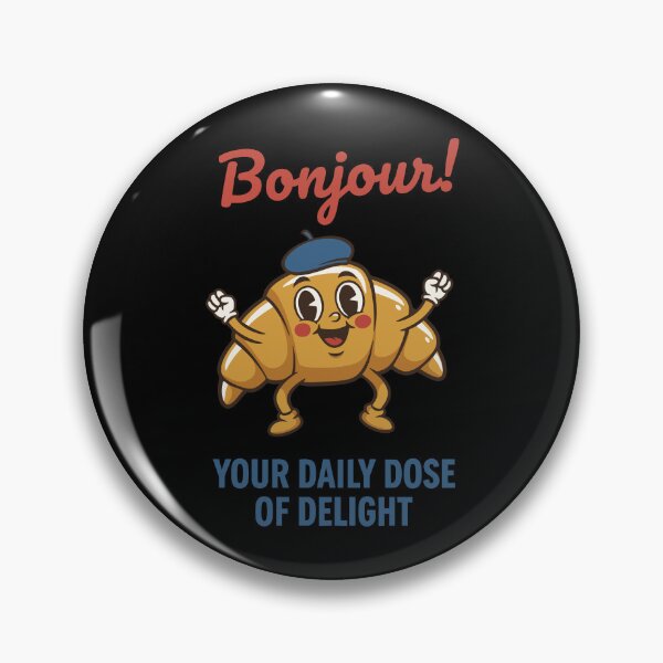Item preview, Breakfast Bonjour Your Daily Dose Of Delight Funny designed and sold by LuminOrb.