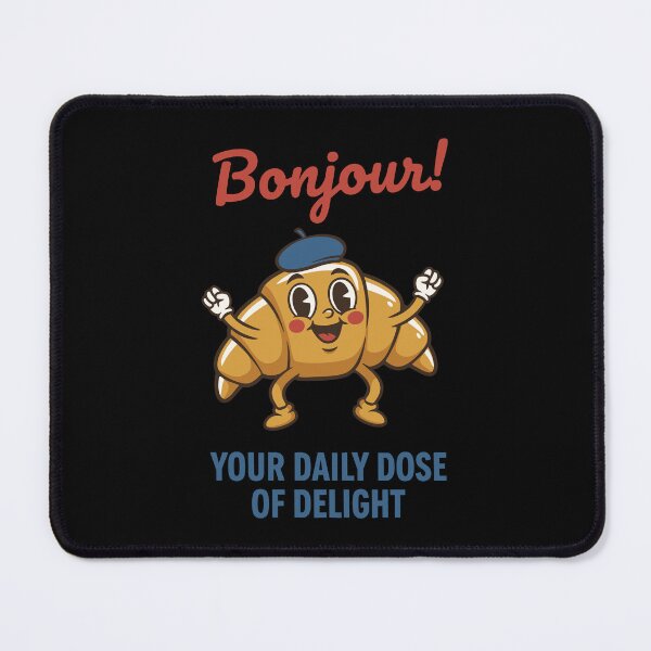 Item preview, Breakfast Bonjour Your Daily Dose Of Delight Funny designed and sold by LuminOrb.