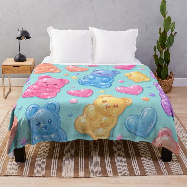 Item preview, Jelly Gummy Bear Candy Pattern designed and sold by Ioanna-Studio.