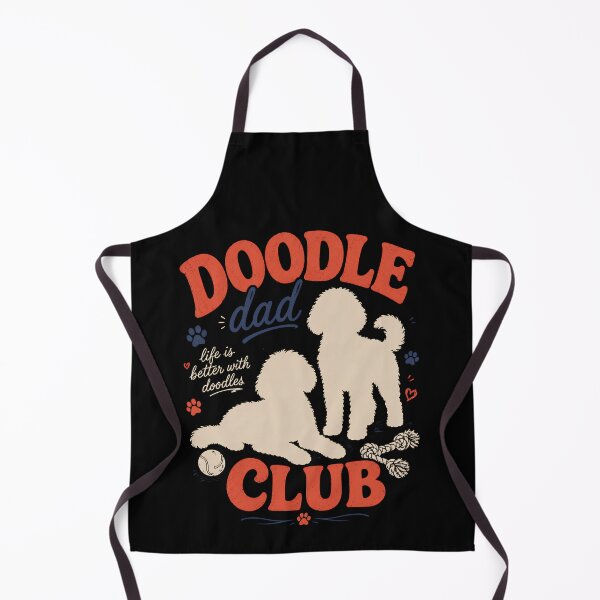 Item preview, Doodle Dad Club Shirt, Mini Aussiedoodle Dog Shirt, Dog Lover Tshirt, Gift For Dog Dads, Custom New Dog Dad  designed and sold by THREE LITTLE BEANS.