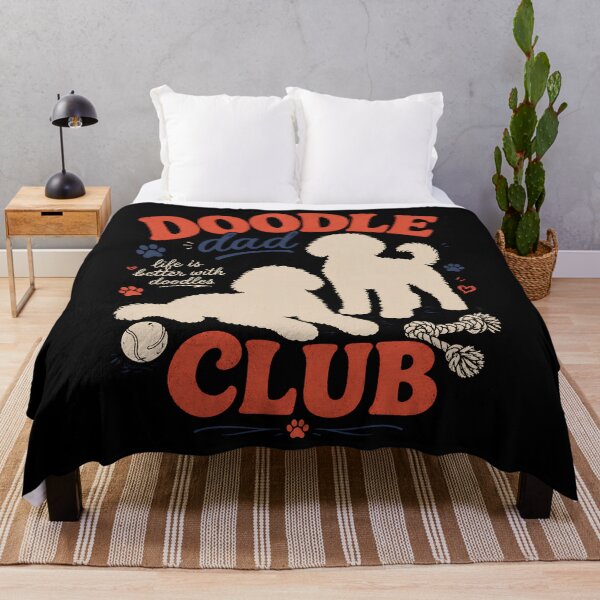 Item preview, Doodle Dad Club Shirt, Mini Aussiedoodle Dog Shirt, Dog Lover Tshirt, Gift For Dog Dads, Custom New Dog Dad designed and sold by THREE LITTLE BEANS.