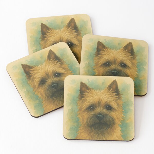 Item preview, Cairn Terrier Watercolor Dog Art designed and sold by MaverlyShop.