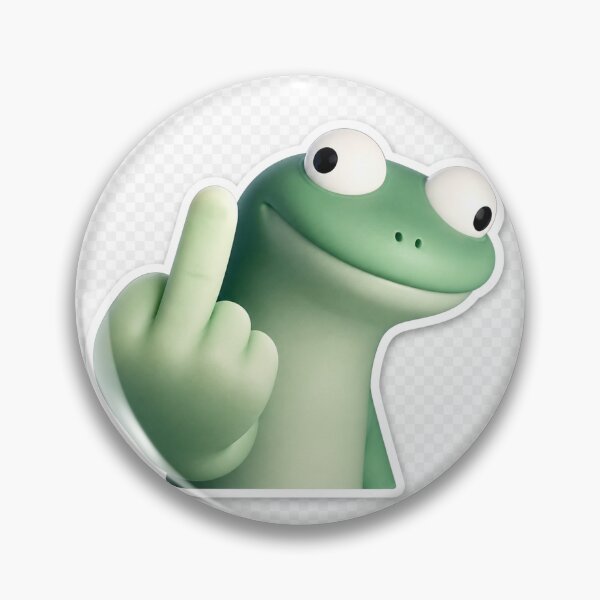 Item preview, Savage Gecko Sticker | Funny Rude designed and sold by MoodPopz Studio.