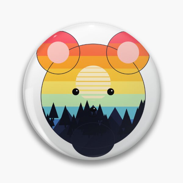 Item preview, Wilderness Calling I Must Go - Retro Sunset Bear Nature Art designed and sold by EdgeSphere.