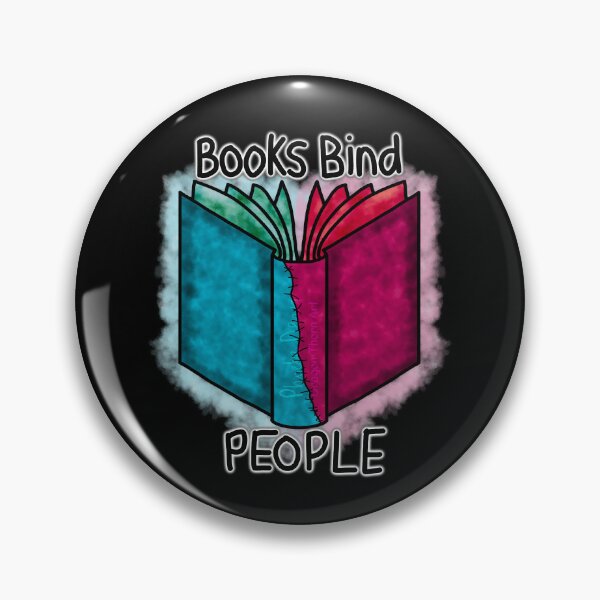 Item preview, Books Bind People (Cyan and Magenta) designed and sold by dragonthorn-art.