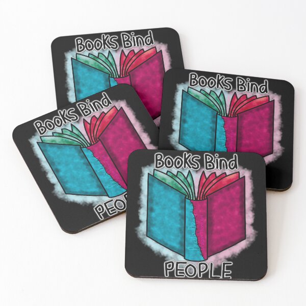 Item preview, Books Bind People (Cyan and Magenta) designed and sold by dragonthorn-art.