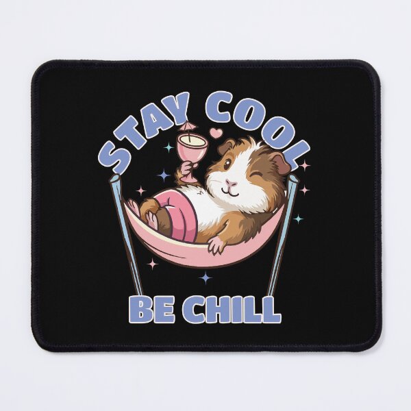 Item preview, Stay Cool Be Chill Cute Guinea Pig in Kawaii Funny Pet Lover Graphic designed and sold by artworkathome.