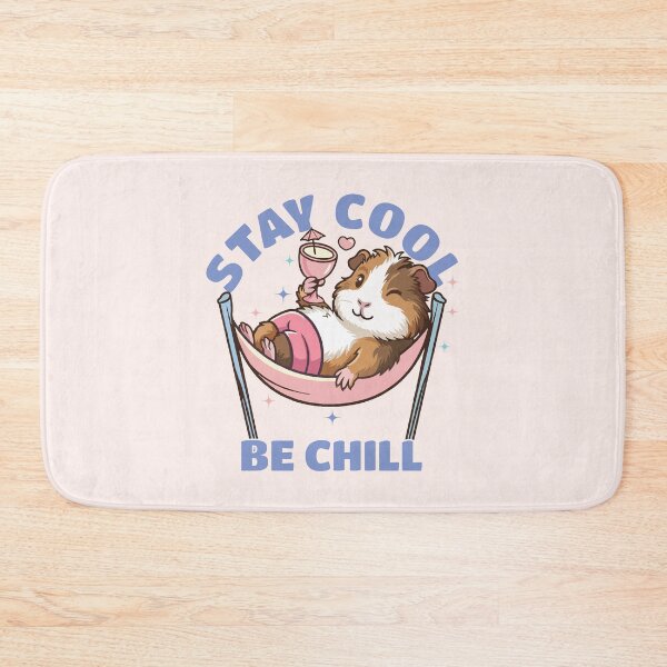 Item preview, Stay Cool Be Chill Cute Guinea Pig in Kawaii Funny Pet Lover Graphic designed and sold by artworkathome.