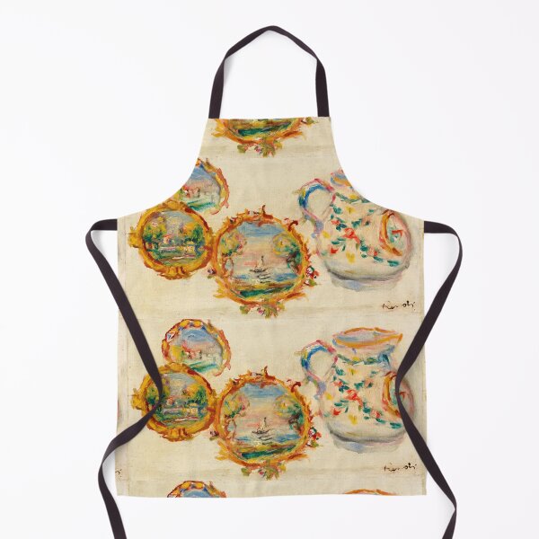 Item preview, Painted Plates and Pitcher Still Life designed and sold by artofuniverse.