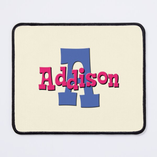 Item preview, A is for Addison, Girl's/Woman's Name and Initial  designed and sold by CharlottePlaceArt.
