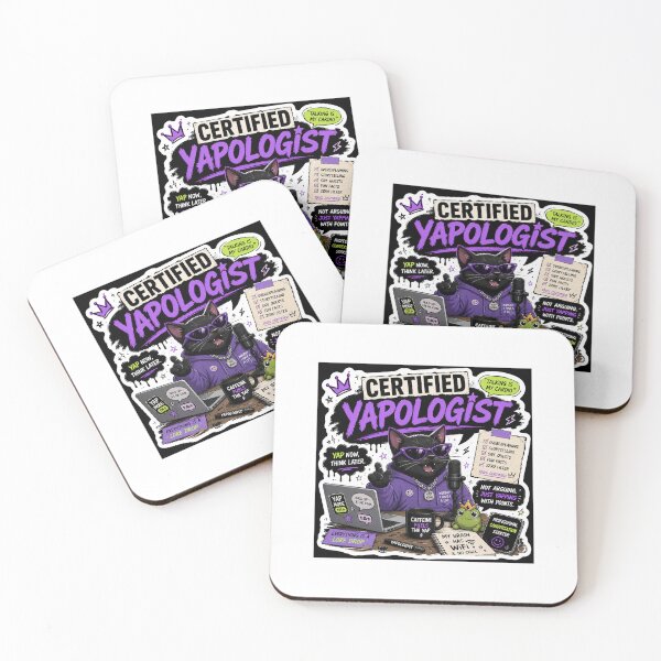 Item preview, Certified Yapologist | Professional Overthinker & Storyteller Sticker designed and sold by Ananyamalik12.