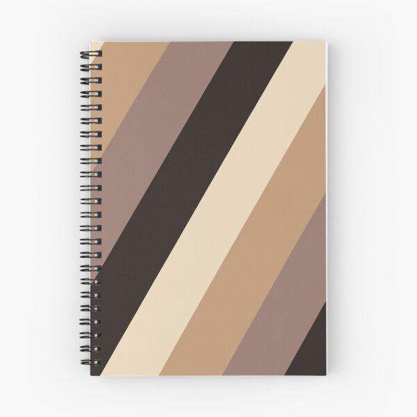 Item preview, Neutral Diagonal Colorblock Pattern - Taupe Cream Stripe designed and sold by Louis Calveri™.