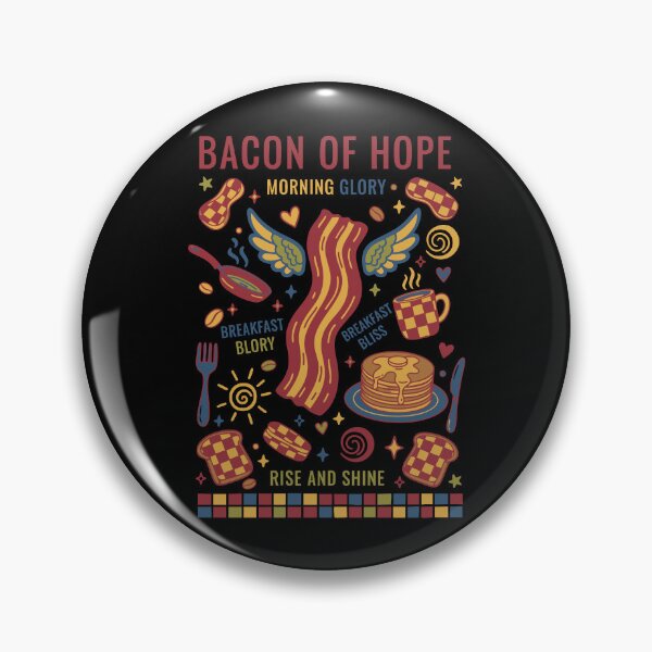 Item preview, Breakfast Bacon Of Hope Brunch Coffee Morning designed and sold by LuminOrb.
