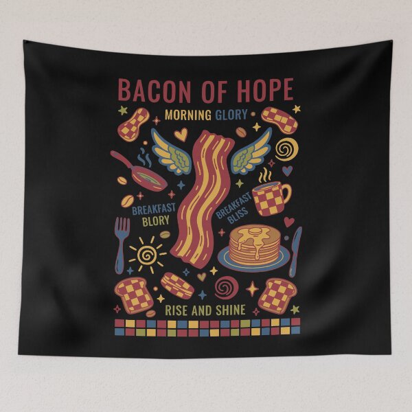 Item preview, Breakfast Bacon Of Hope Brunch Coffee Morning designed and sold by LuminOrb.