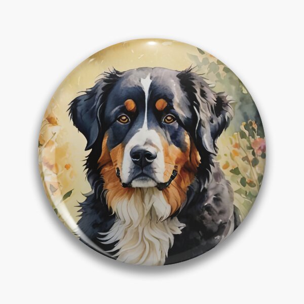 Item preview, Bernese Mountain Dog Watercolor Dog Art designed and sold by MaverlyShop.