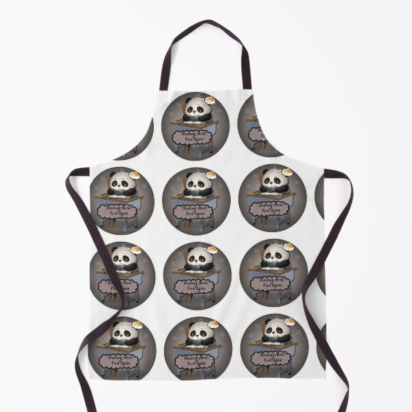 Item preview, Thinking About Food Again Panda designed and sold by EnginerdStudio.