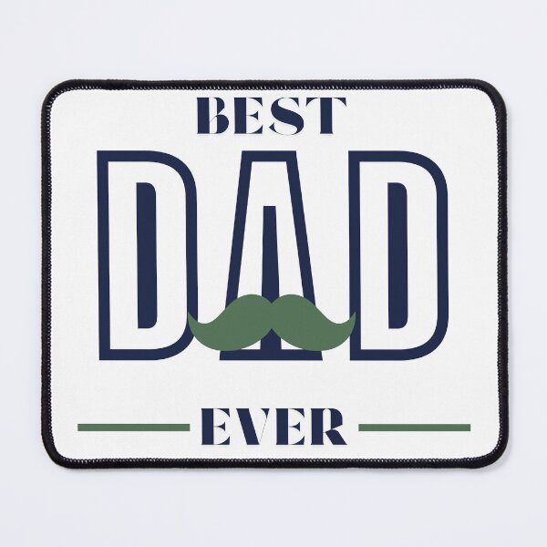 Item preview, Best Dad Ever Father's Day Mustache Silhouette designed and sold by MOCKAB.