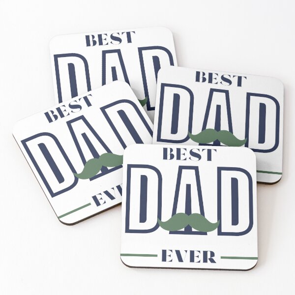 Item preview, Best Dad Ever Father's Day Mustache Silhouette designed and sold by MOCKAB.