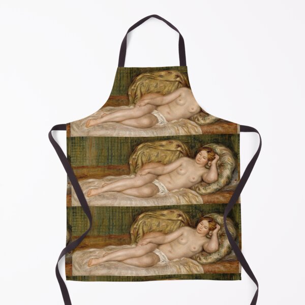 Item preview, Reclining Nude on Draped Cushions designed and sold by artofuniverse.