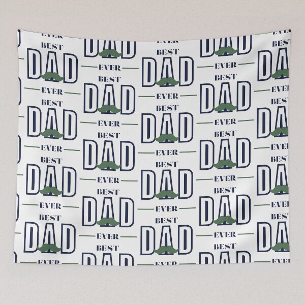 Item preview, Best Dad Ever Father's Day Mustache Silhouette designed and sold by MOCKAB.