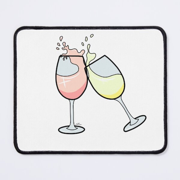 Item preview, Clinking Wine Glasses designed and sold by Elliebellie33.
