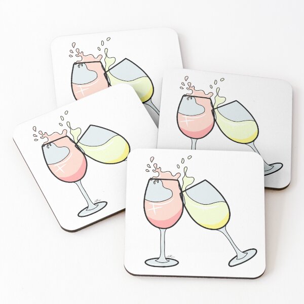 Item preview, Clinking Wine Glasses designed and sold by Elliebellie33.