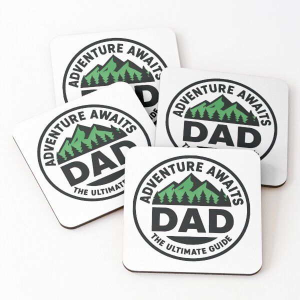 Item preview, Adventure Awaits Dad Outdoor Hiking Lover Gift designed and sold by Nuvoro Gifts.