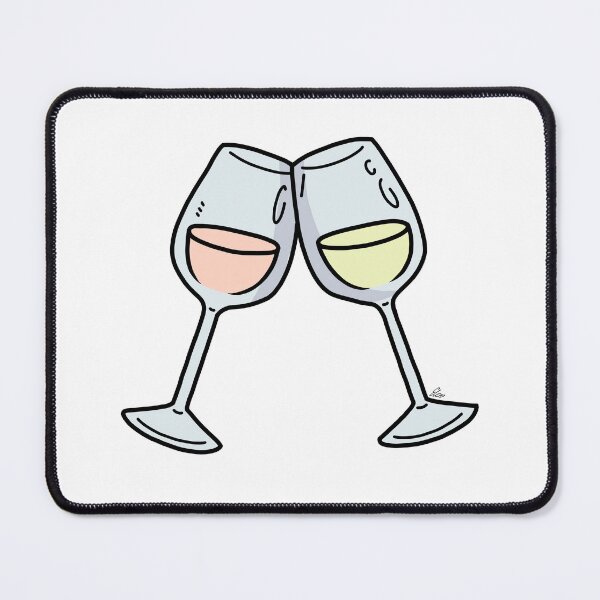 Item preview, Cartoon Wine Glasses designed and sold by Elliebellie33.