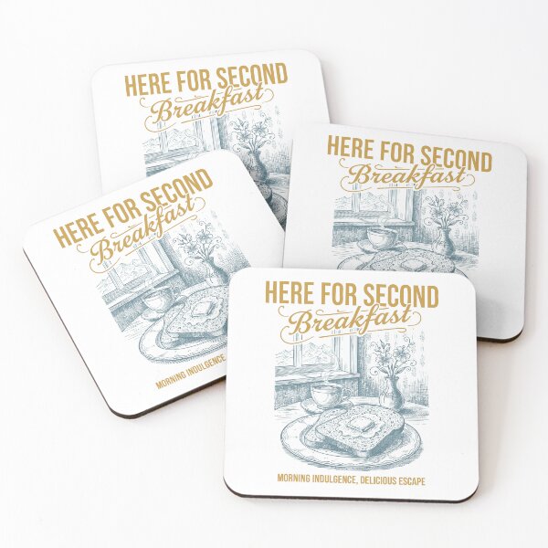 Item preview, Breakfast Here For Second Breakfast Funny Brunch designed and sold by LuminOrb.