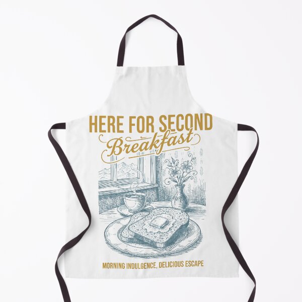 Item preview, Breakfast Here For Second Breakfast Funny Brunch designed and sold by LuminOrb.