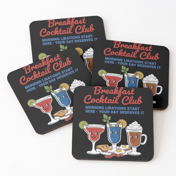 Item preview, Breakfast Cocktail Club Funny Brunch Coffee Bacon designed and sold by LuminOrb.