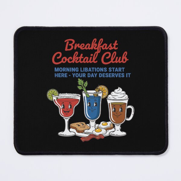 Item preview, Breakfast Cocktail Club Funny Brunch Coffee Bacon designed and sold by LuminOrb.