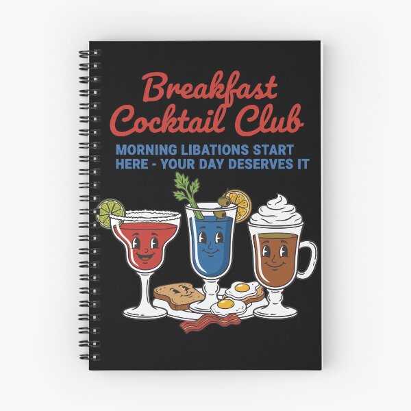 Item preview, Breakfast Cocktail Club Funny Brunch Coffee Bacon designed and sold by LuminOrb.