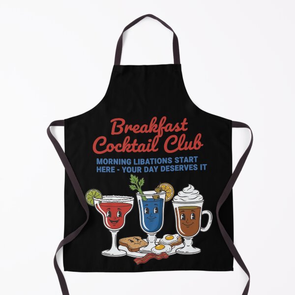 Item preview, Breakfast Cocktail Club Funny Brunch Coffee Bacon designed and sold by LuminOrb.