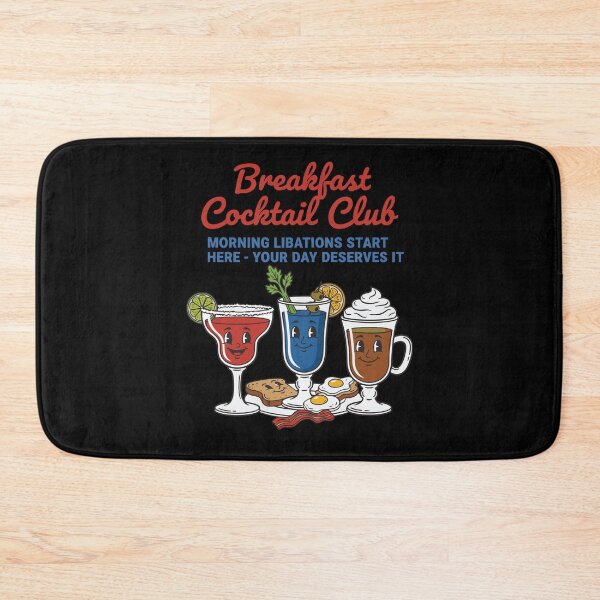 Item preview, Breakfast Cocktail Club Funny Brunch Coffee Bacon designed and sold by LuminOrb.