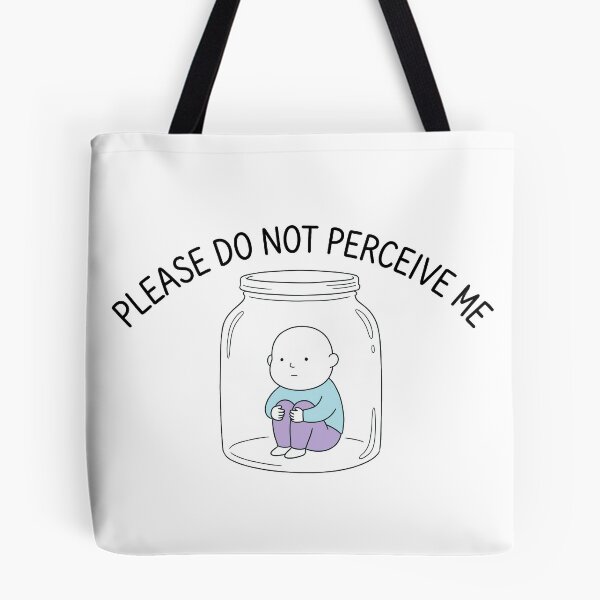 Item preview, Please Do Not Perceive Me Funny Introvert Jar Art designed and sold by kwcricky.