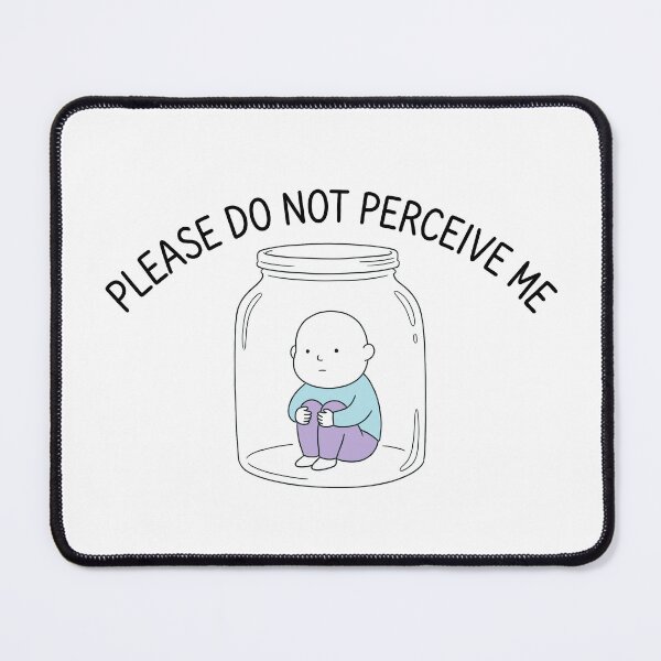 Item preview, Please Do Not Perceive Me Funny Introvert Jar Art designed and sold by kwcricky.