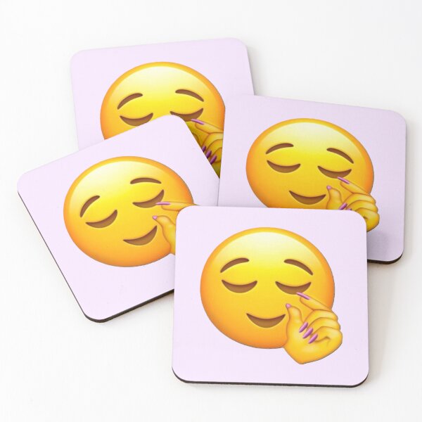 Item preview, Finger Heart Emoji Sticker | Cute Korean Love Gesture | Sassy Nails Emoji | Kawaii Aesthetic | Viral Meme Sticker designed and sold by Pophands.