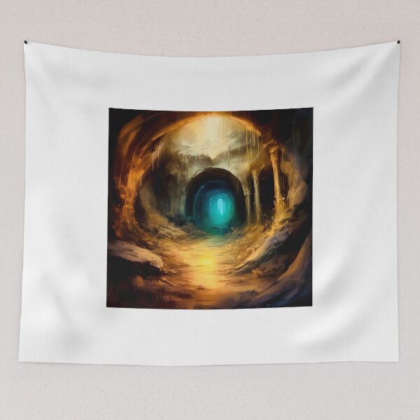 Item preview, Mysterious cavern  designed and sold by Island Art Studios.