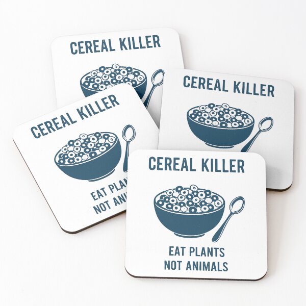 Item preview, Breakfast Cereal Killer Eat Plants Not Animals designed and sold by LuminOrb.