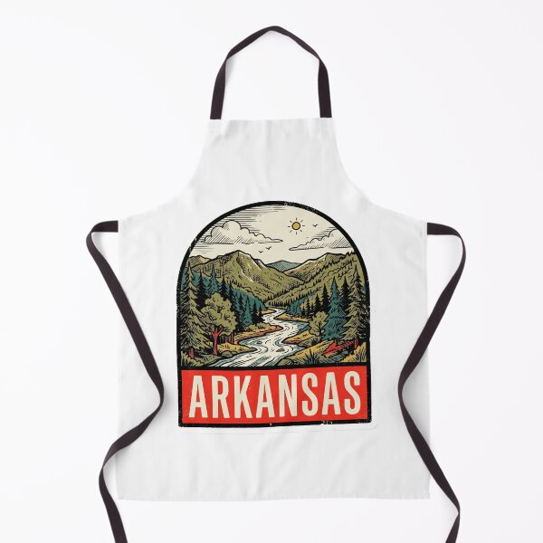 Item preview, Vintage Arkansas Retro Travel Sticker National Park Art designed and sold by Paper Drip.